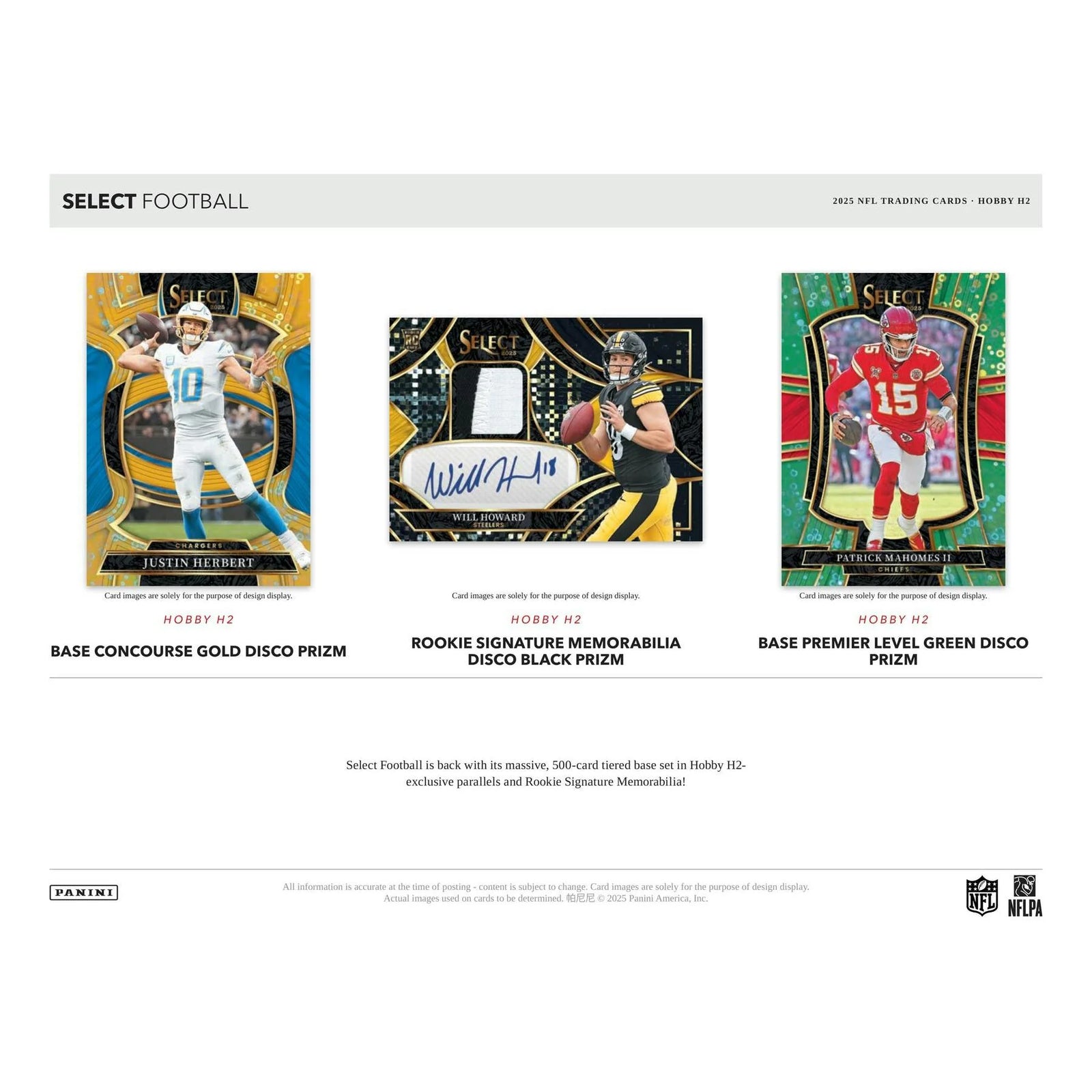 DRAFT - 2025 Panini Select Football H2 Box | dacardworld:BVCL0SH72T