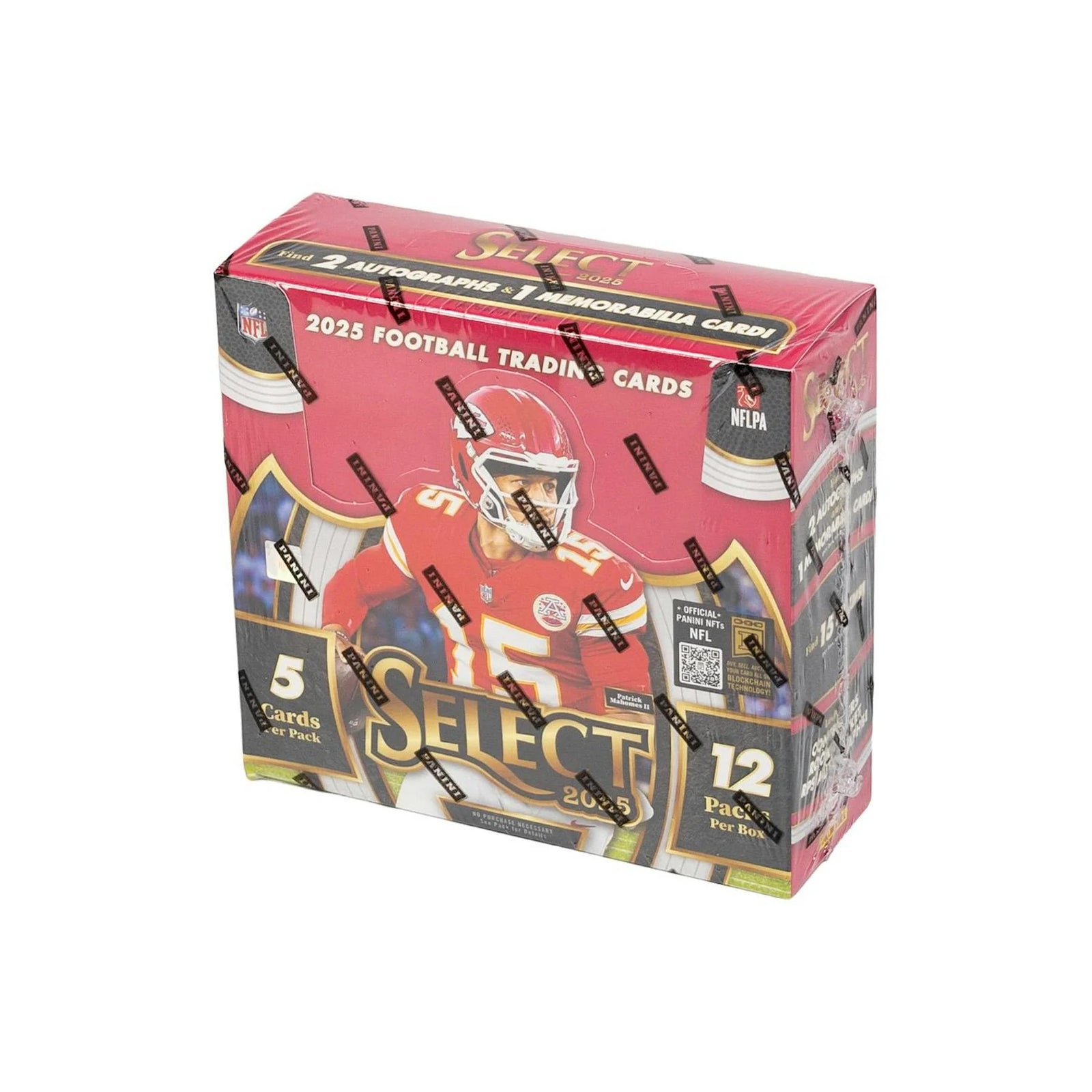 DRAFT - New 2025 Panini Select Football Hobby 12-Box Case