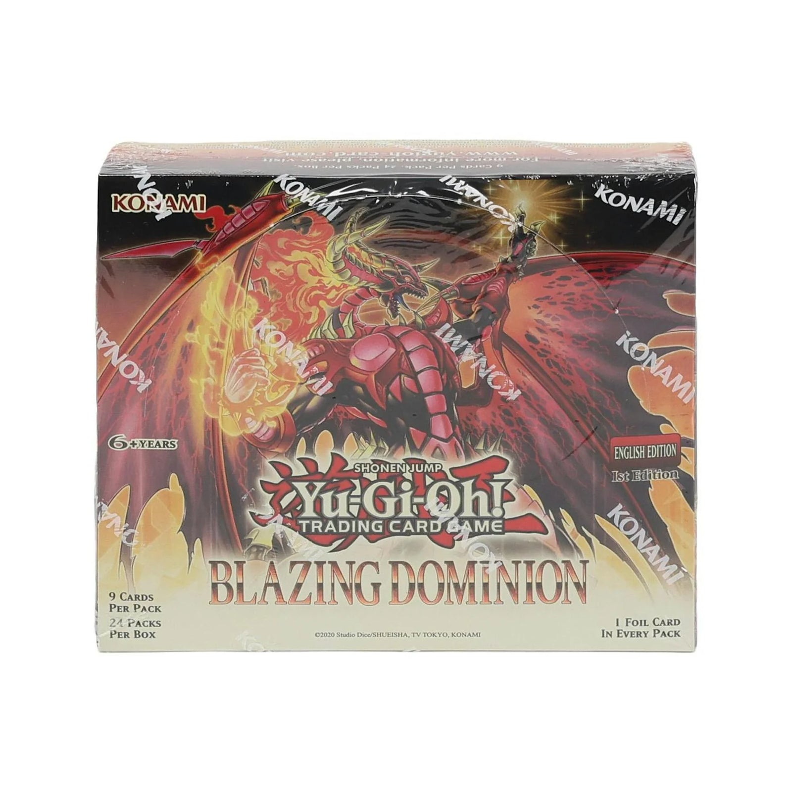 DRAFT - Yu-Gi-Oh Blazing Dominion Booster Box | Sealed