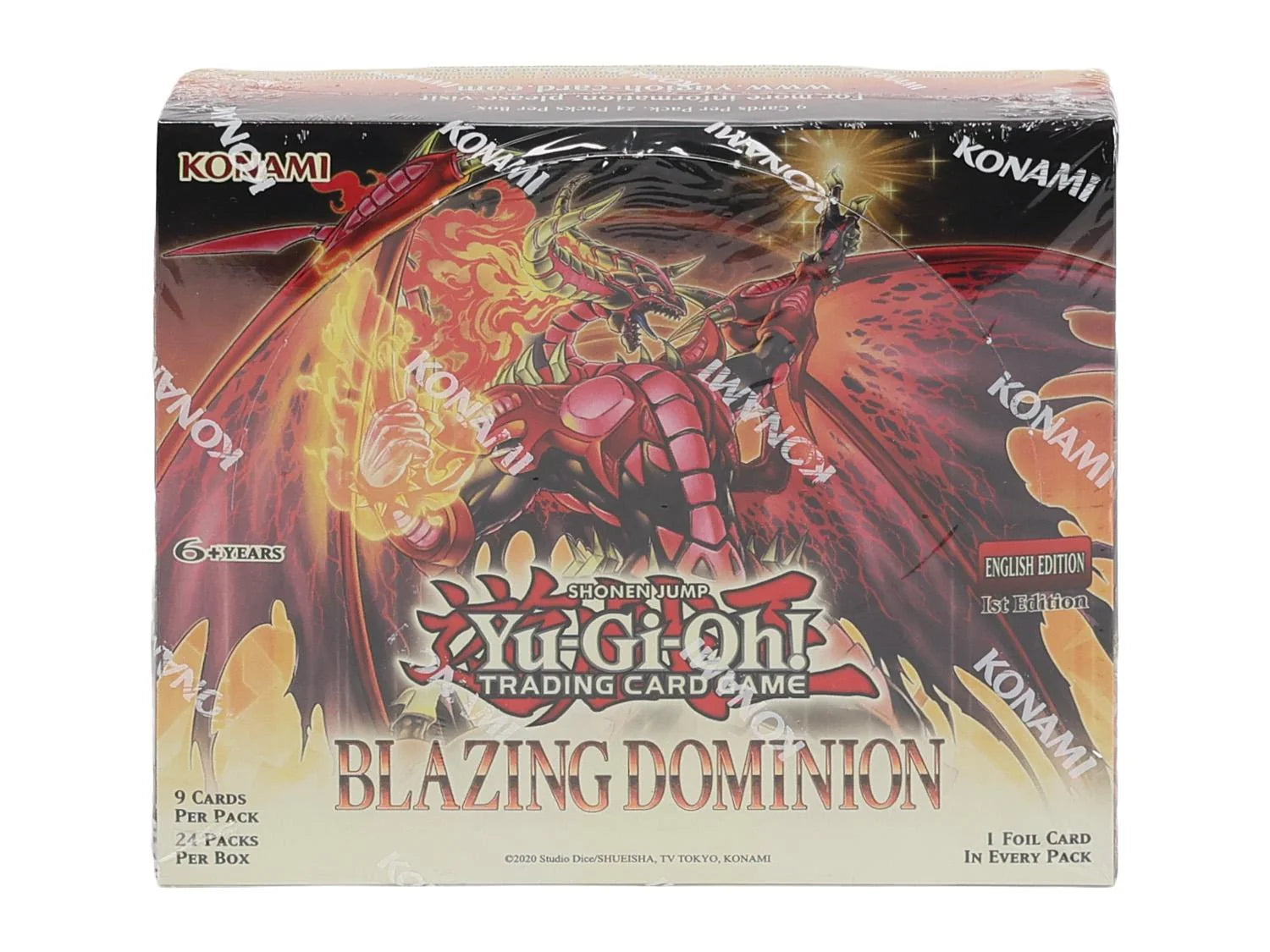 DRAFT - Yu-Gi-Oh Blazing Dominion Booster Box | Sealed