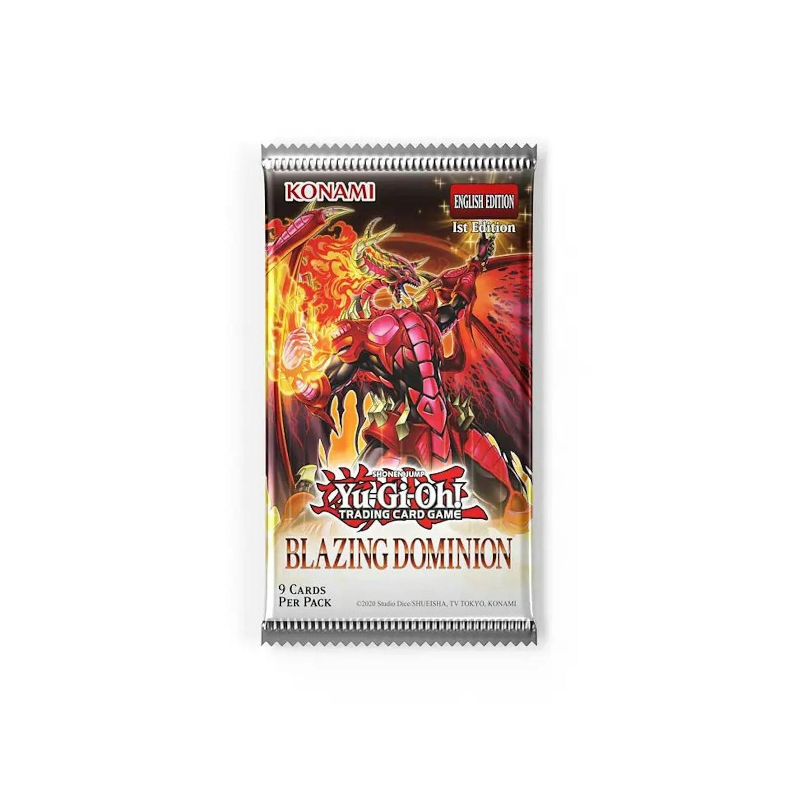 DRAFT - Yu-Gi-Oh Blazing Dominion Booster 12-Box Case | Sealed