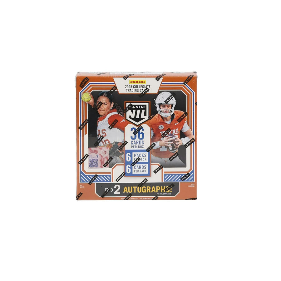 DRAFT - 2025 Panini NIL Texas Longhorns Hobby Box | dacardworld:BVCN0QV2AT