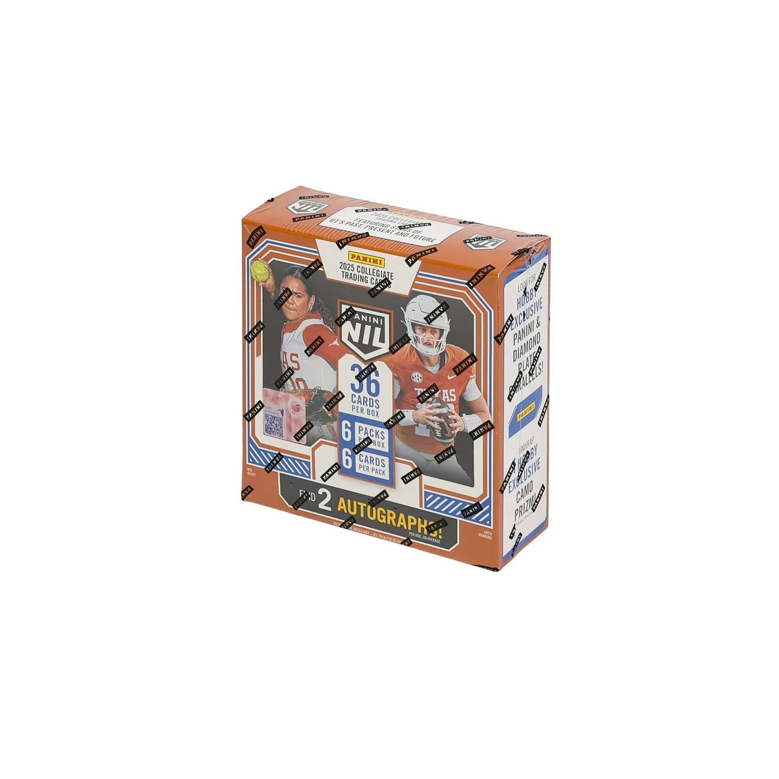 DRAFT - 2025 Panini NIL Texas Longhorns Hobby Box | dacardworld:BVCN0QV2AT