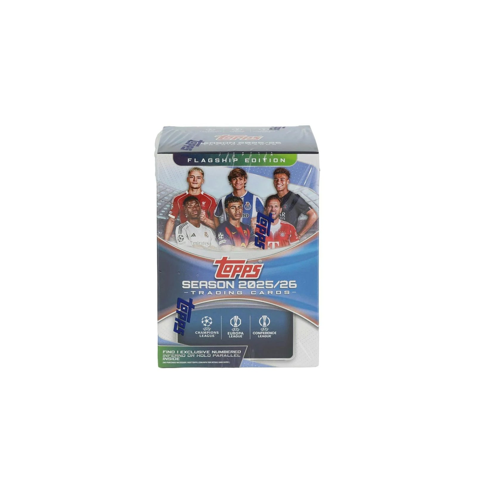 DRAFT - New 2025/26 Topps UEFA Club Competitions Soccer Blaster 40-Box Case