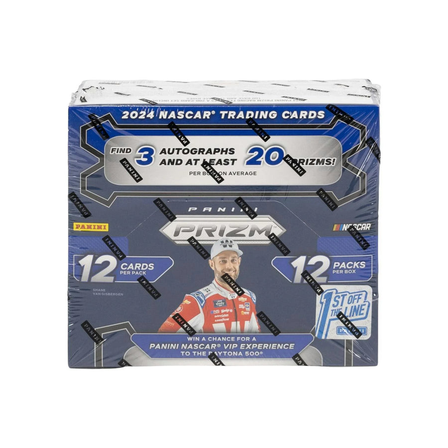 DRAFT - 2024 Panini Prizm NASCAR Racing Hobby Box | First Off The Line