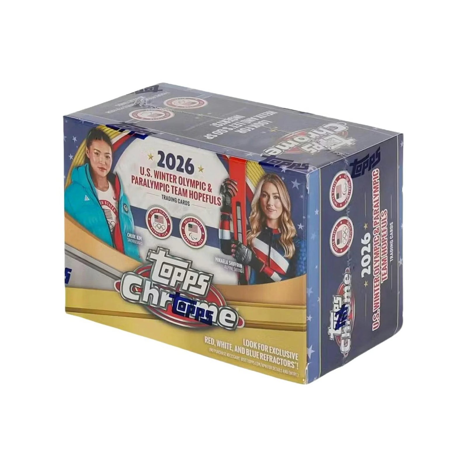 DRAFT - New 2026 Topps Chrome U.S. Olympics Blaster 40-Box Case
