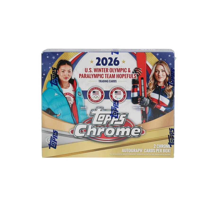 DRAFT - 2026 Topps Chrome U.S. Olympics Hobby Box | dacardworld:BVCO0LI82W