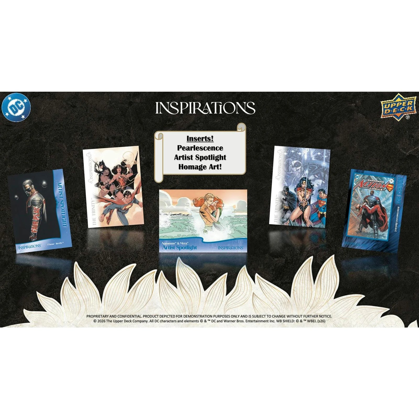 DRAFT - 2025 Upper Deck Inspirations DC Hobby Box | Presell