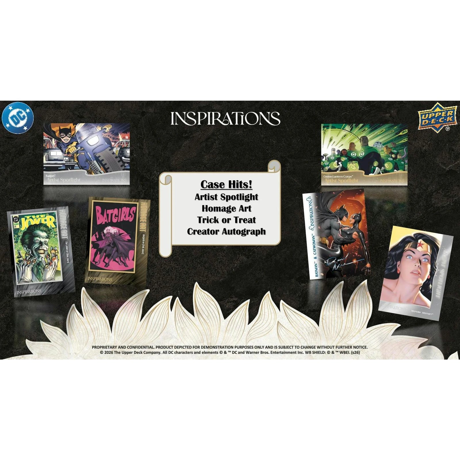 DRAFT - 2025 Upper Deck Inspirations DC Hobby 10-Box Case | Presell