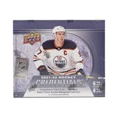 DRAFT - 2021-22 Upper Deck Credentials Hockey Hobby Box | dacardworld:BVCP0SIHDW