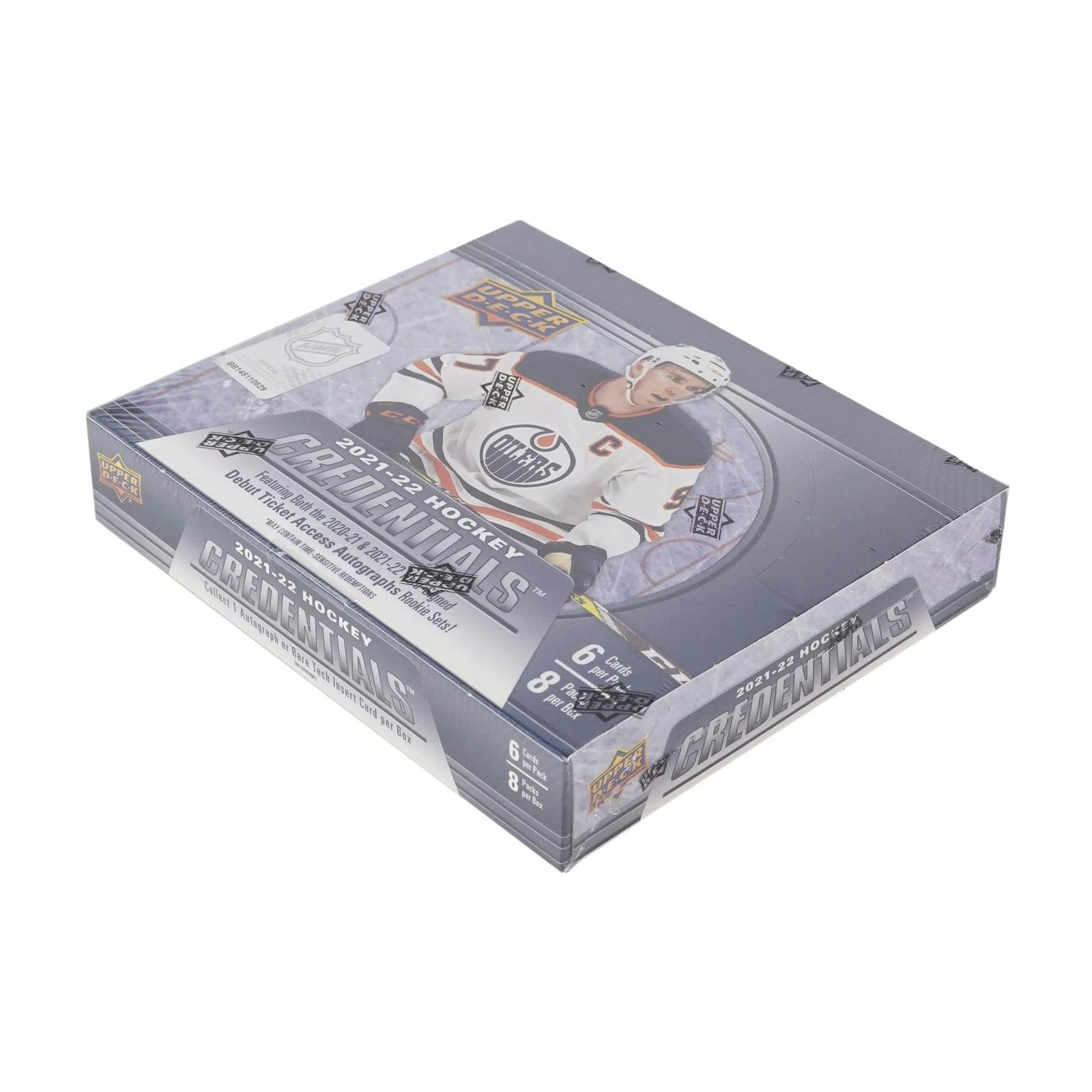 DRAFT - 2021-22 Upper Deck Credentials Hockey Hobby Box | dacardworld:BVCP0SIHDW
