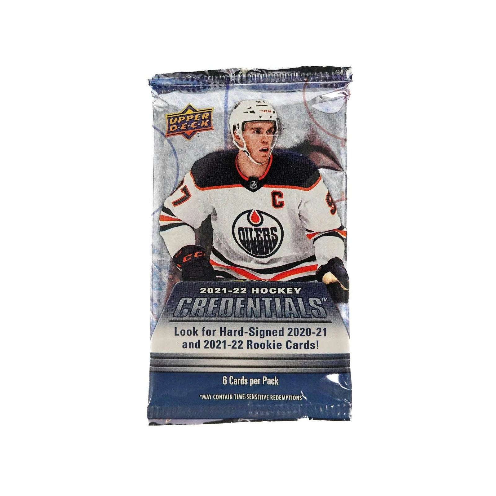DRAFT - 2021-22 Upper Deck Credentials Hockey Hobby Box | dacardworld:BVCP0SIHDW