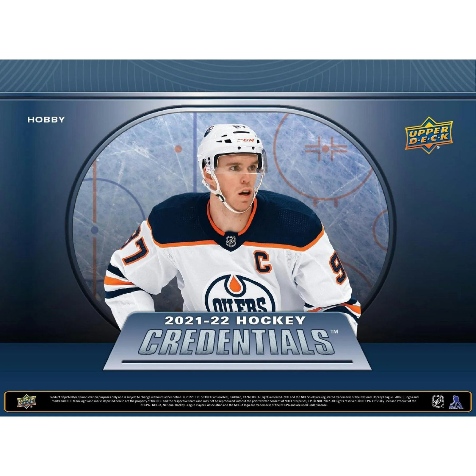 DRAFT - 2021-22 Upper Deck Credentials Hockey Hobby Box | dacardworld:BVCP0SIHDW