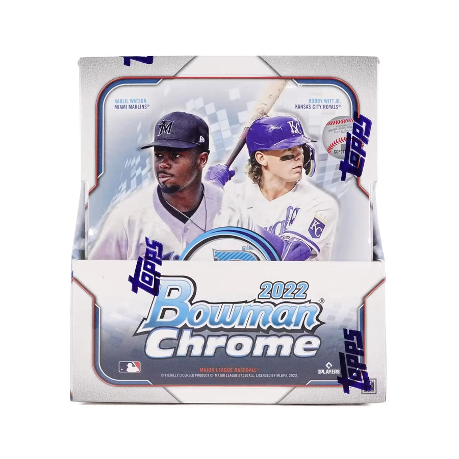 2022 Bowman Chrome Baseball Hobby Box (Ships Sealed Only) - D