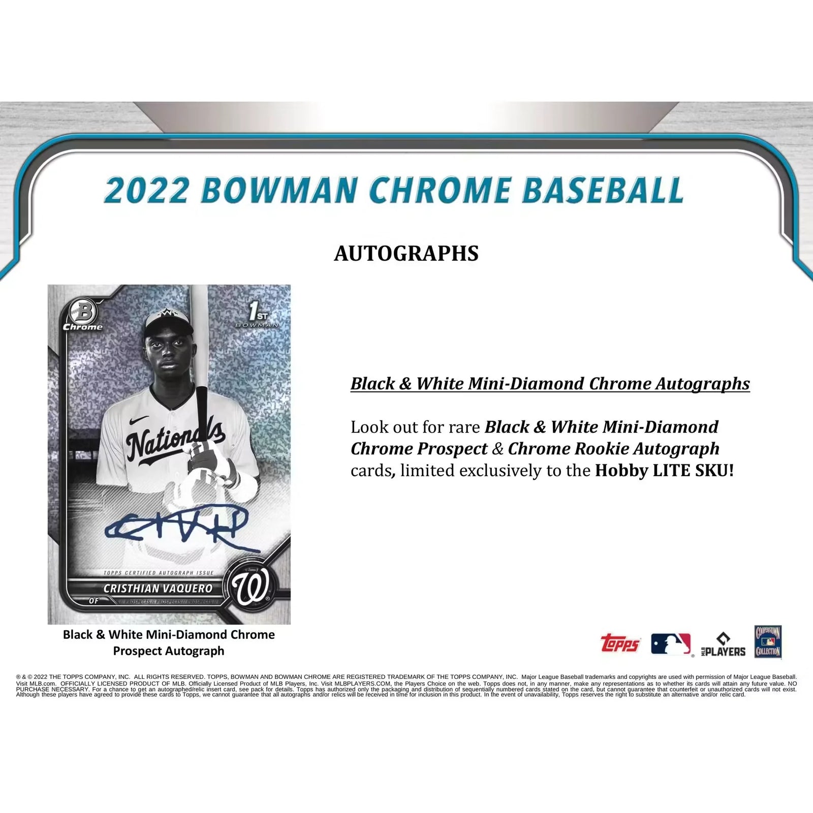 2022 Bowman Chrome Baseball LITE 16-Box Case (Ships Sealed Only)