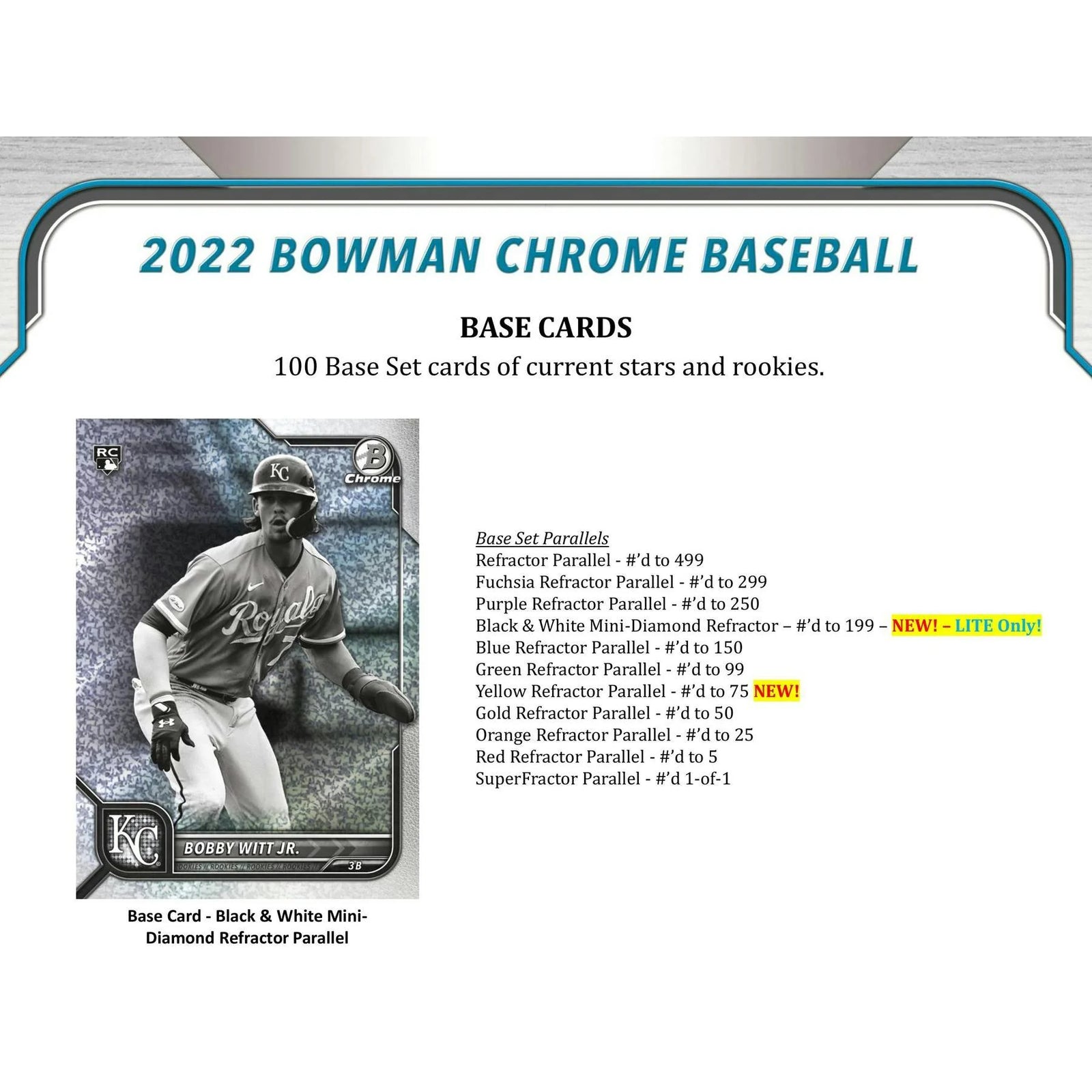DRAFT - Just In 2022 Bowman Chrome Baseball LITE Box