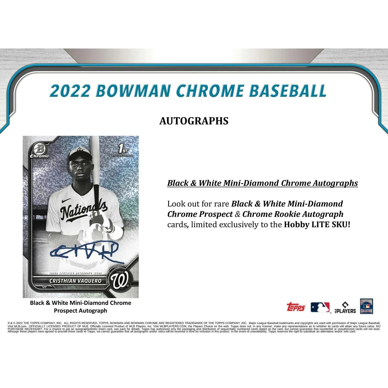 DRAFT - Just In 2022 Bowman Chrome Baseball LITE Box