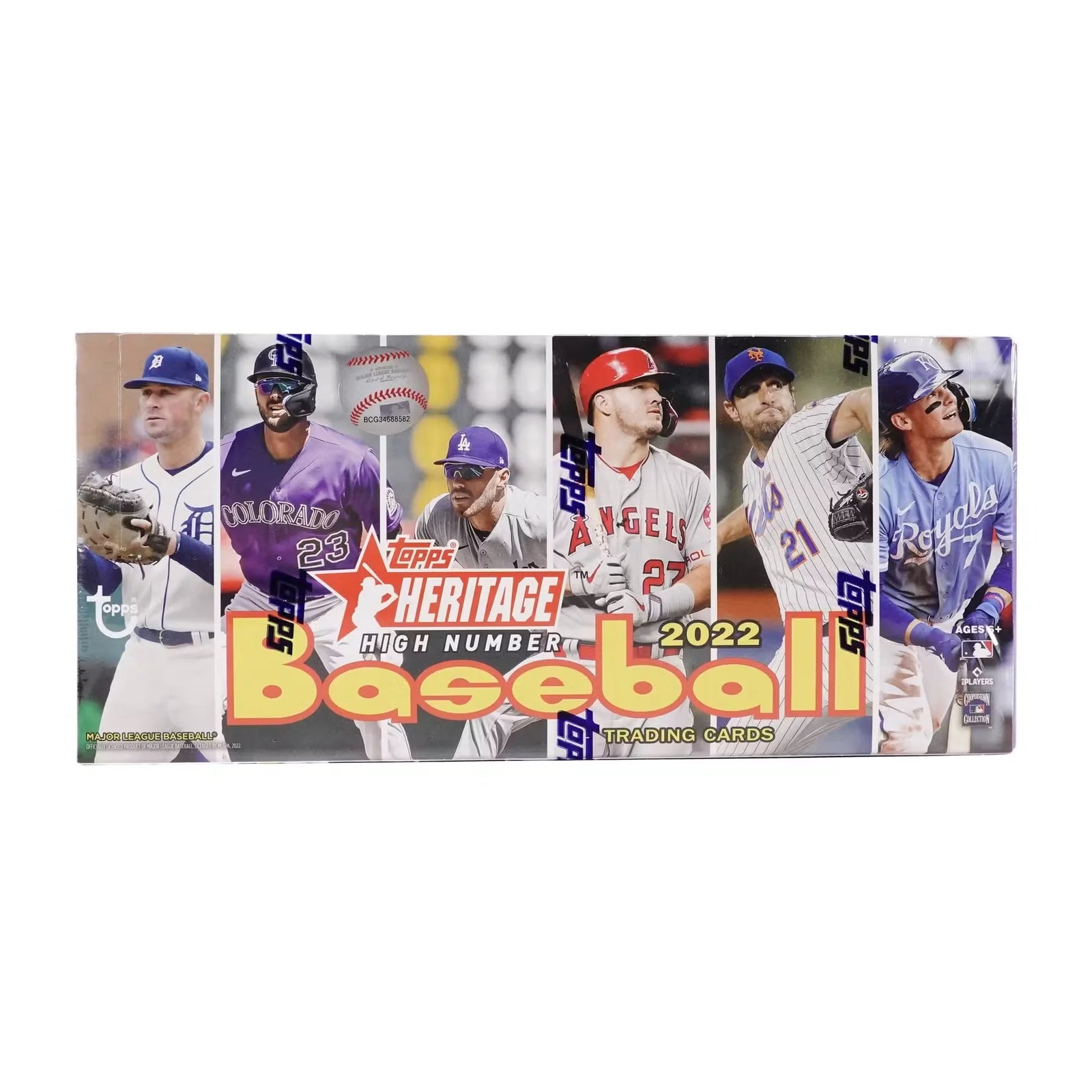 2022 Topps Heritage High Number Baseball Hobby Box (Ships Sealed Only)