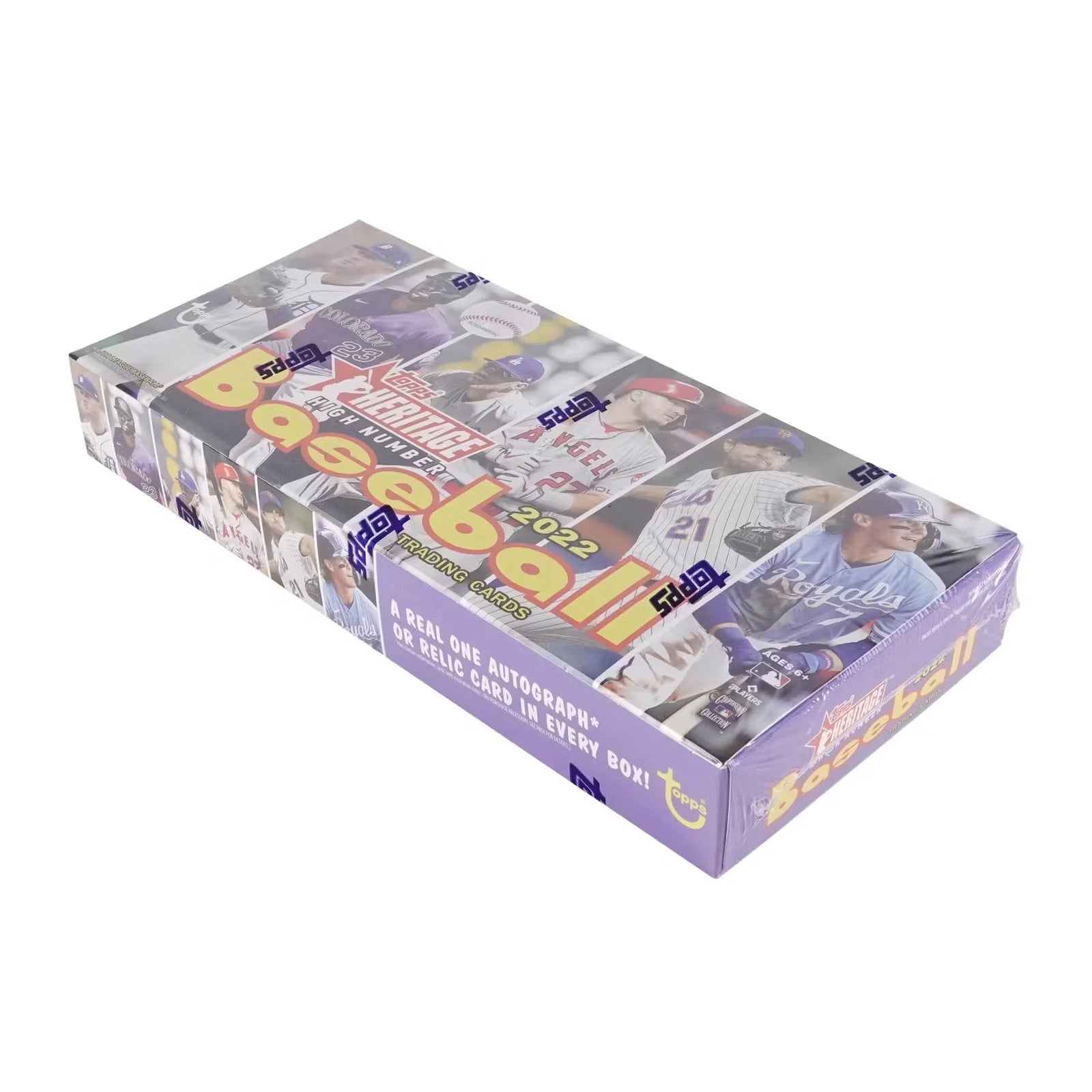 2022 Topps Heritage High Number Baseball Hobby Box (Ships Sealed Only)