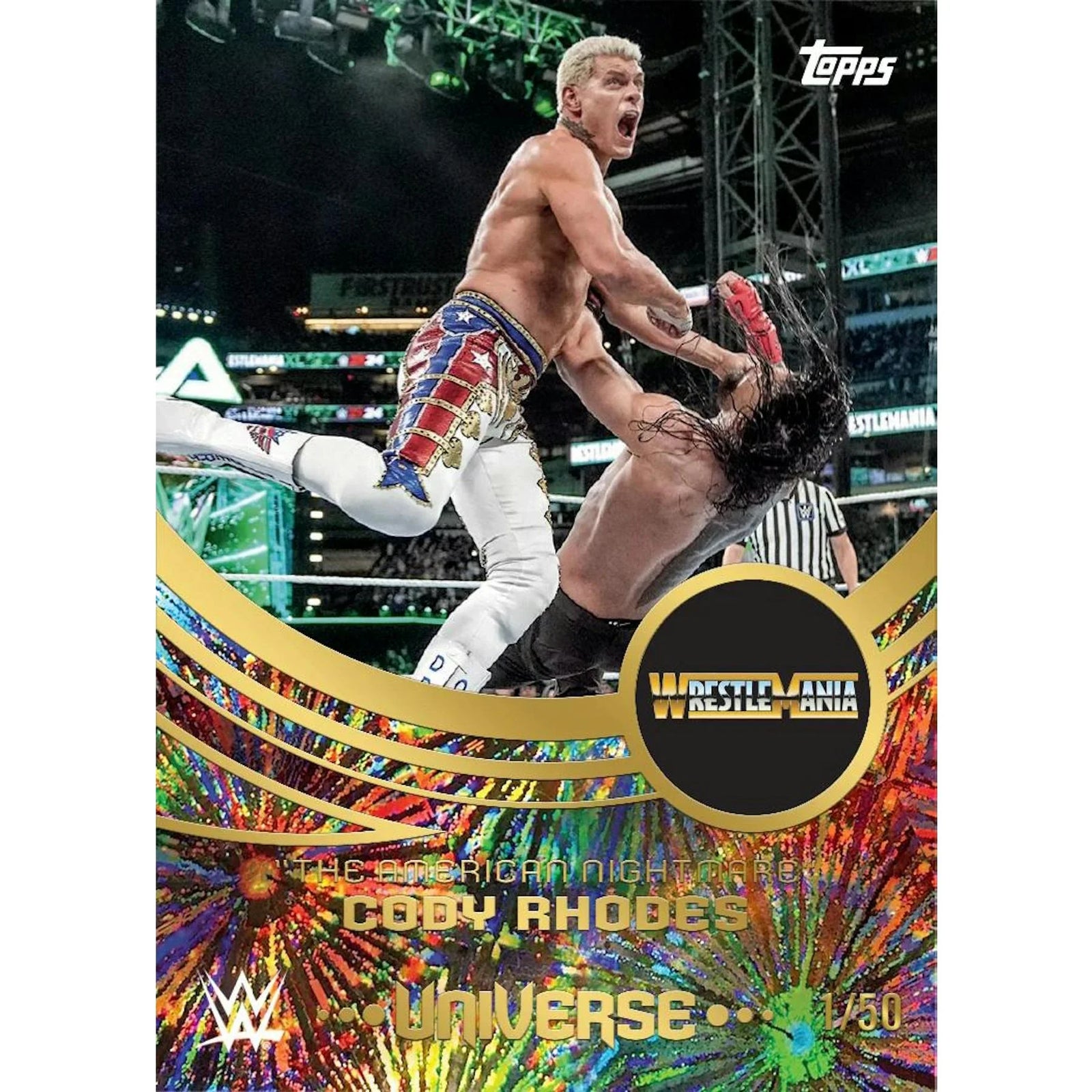 DRAFT - 2025 Topps WWE Universe Wrestling Hobby 12-Box Case