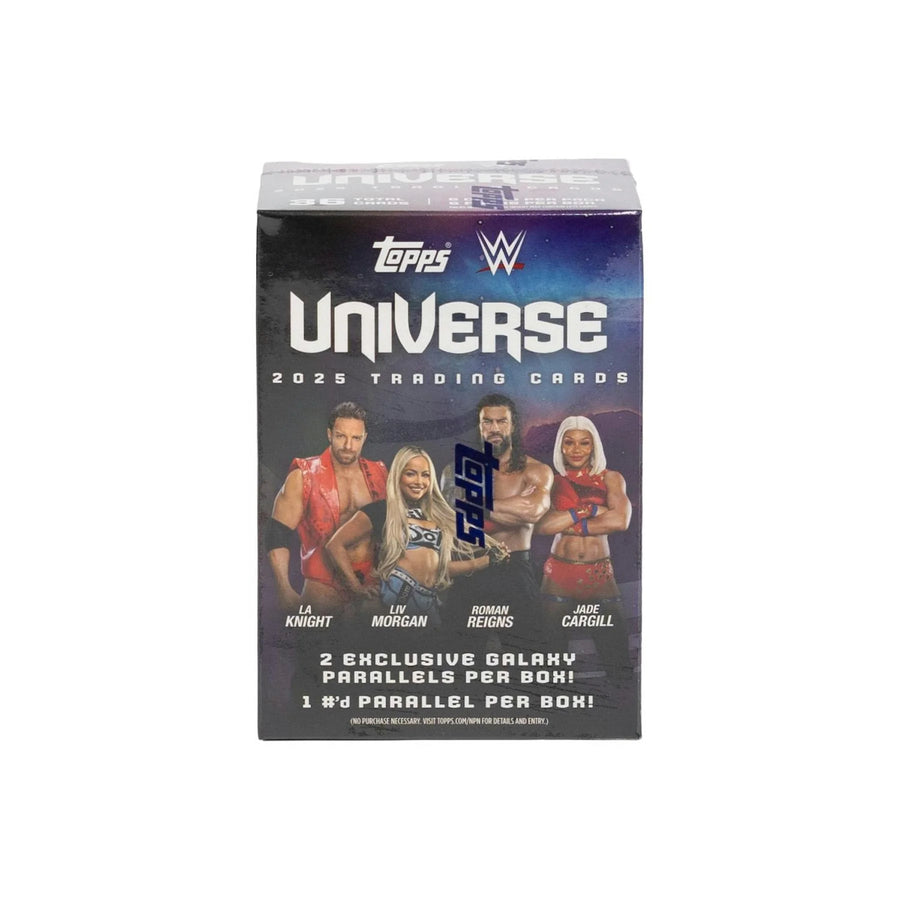 DRAFT - 2025 Topps WWE Universe Wrestling Blaster Box | 6 Packs