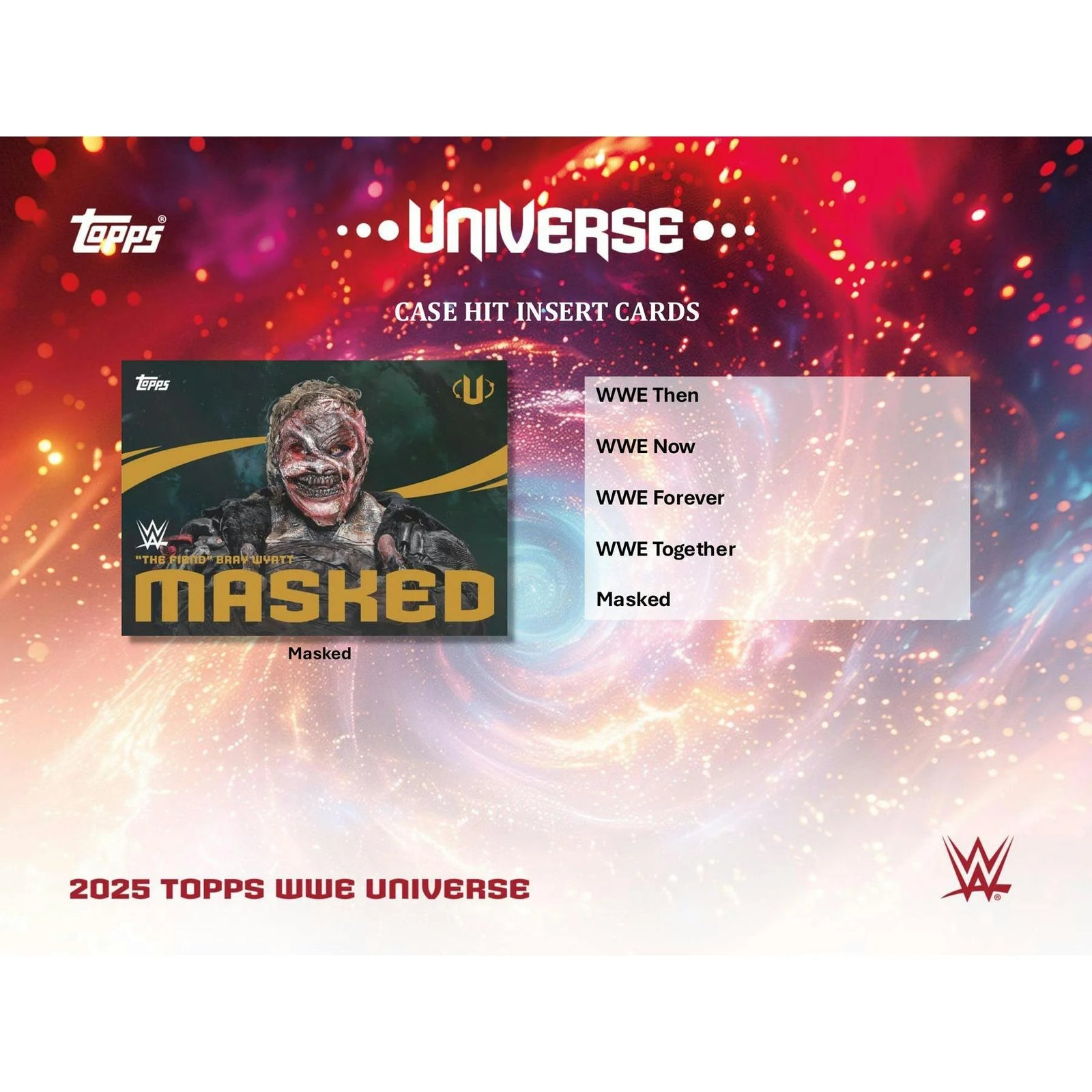 DRAFT - 2025 Topps WWE Universe Wrestling Blaster Box | 6 Packs