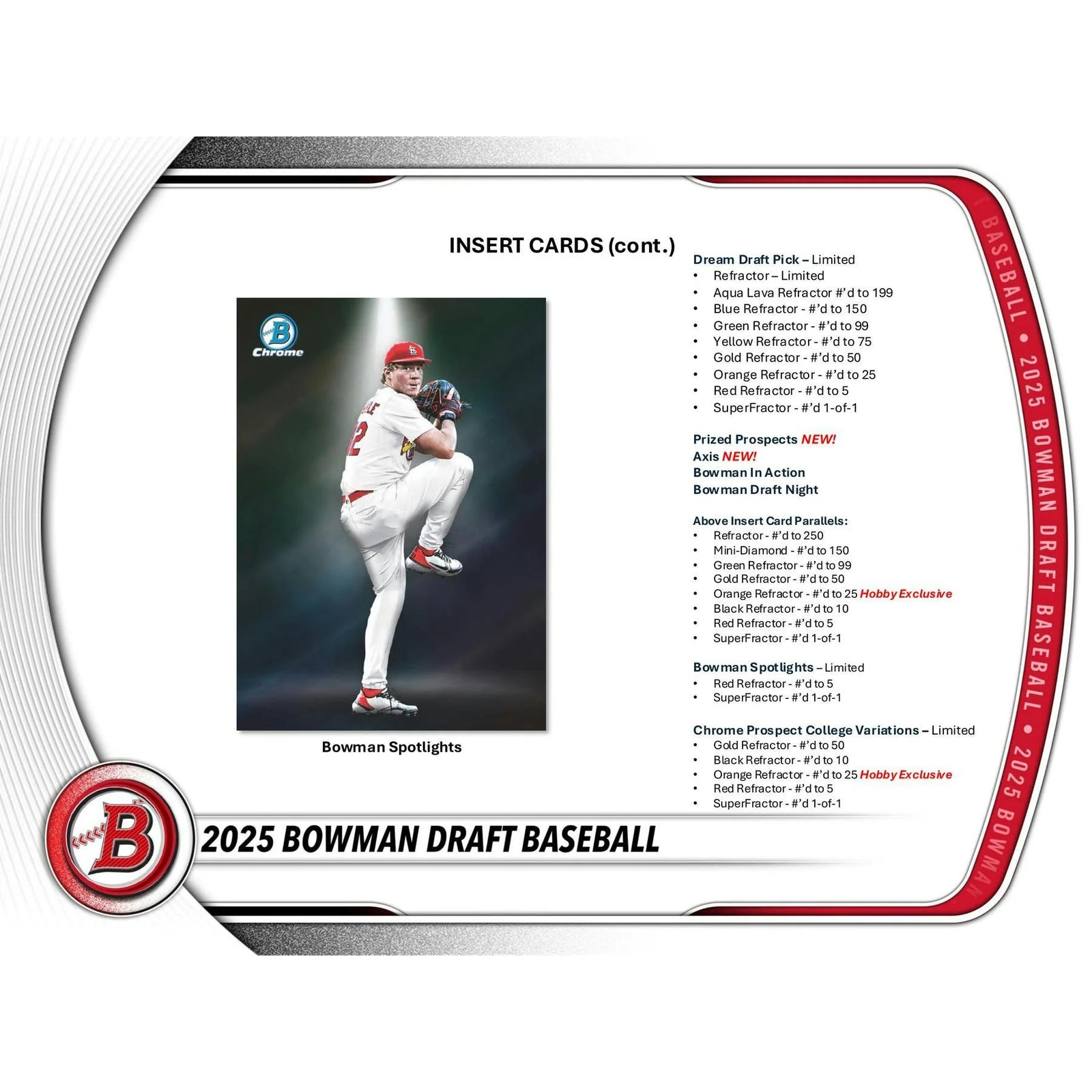 DRAFT - 2025 Bowman Draft Baseball Hobby Jumbo Box | Sealed