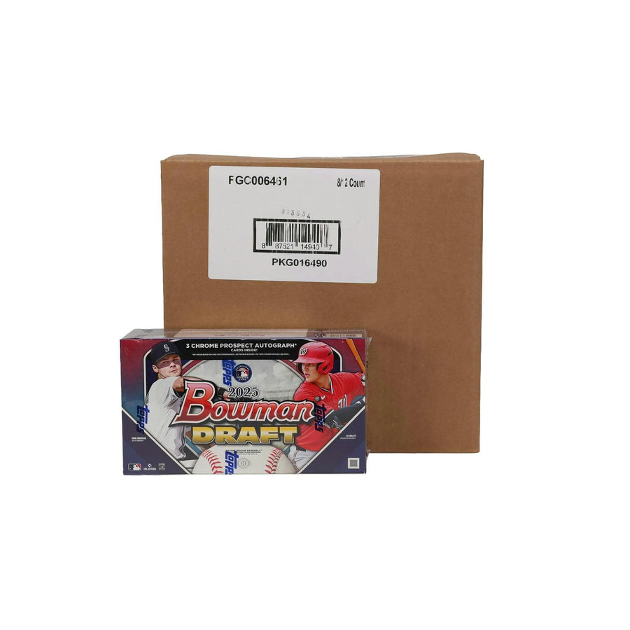 DRAFT - 2025 Bowman Draft Baseball Hobby Jumbo 8-Box Case | SKU BVCS0VNWAF