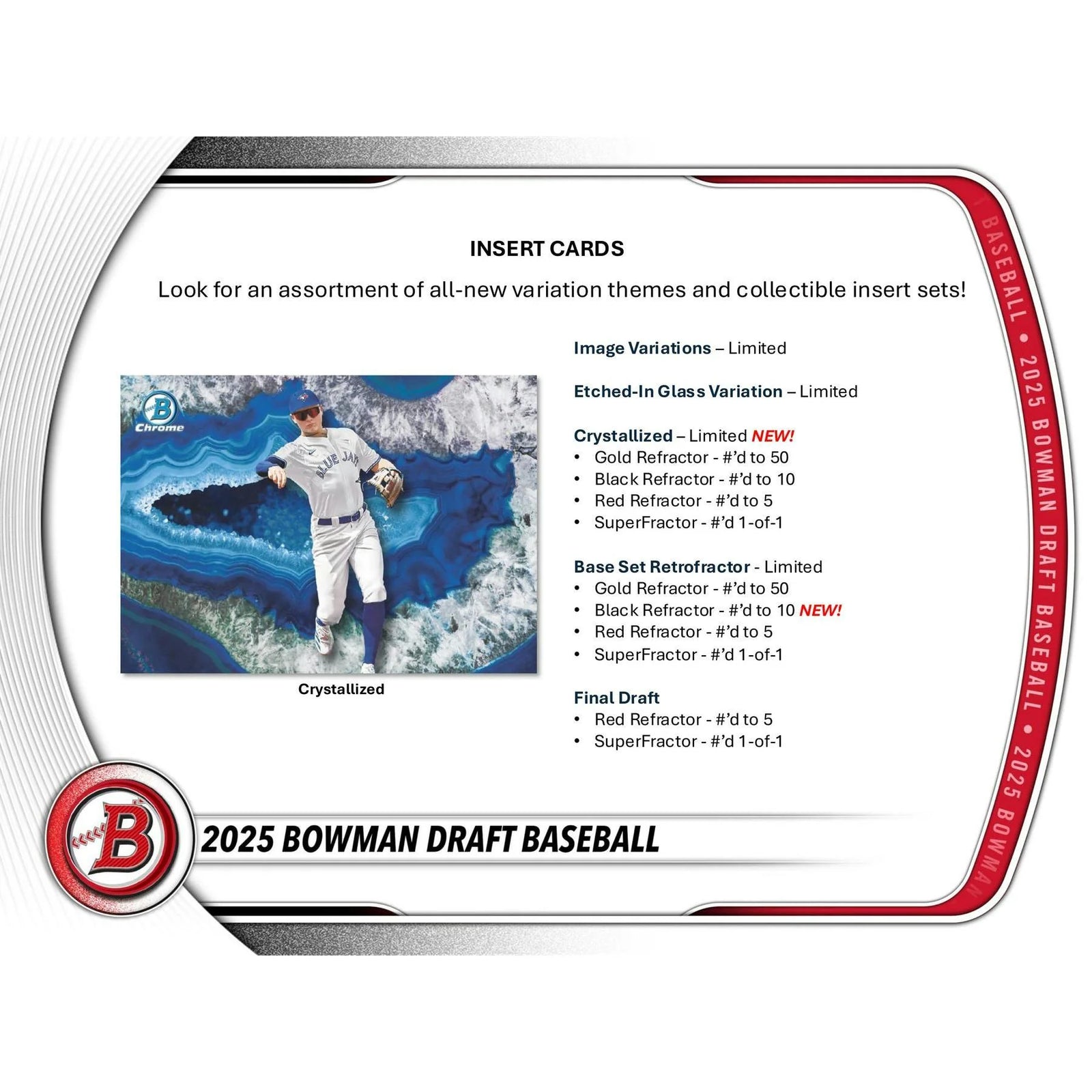 DRAFT - 2025 Bowman Draft Baseball Super Jumbo Box $1,149.95 $1,054.95 Add to Cart
