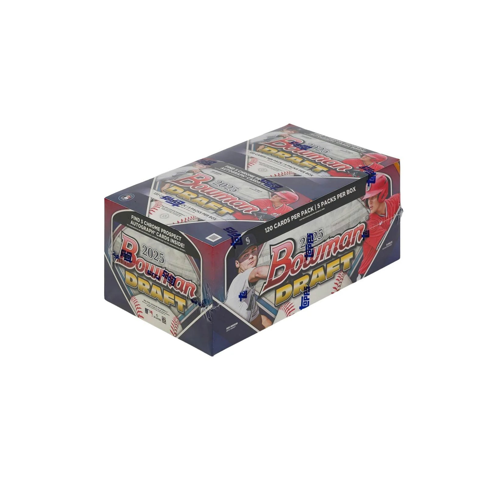 DRAFT - New 2025 Bowman Draft Baseball Super Jumbo 6-Box Case