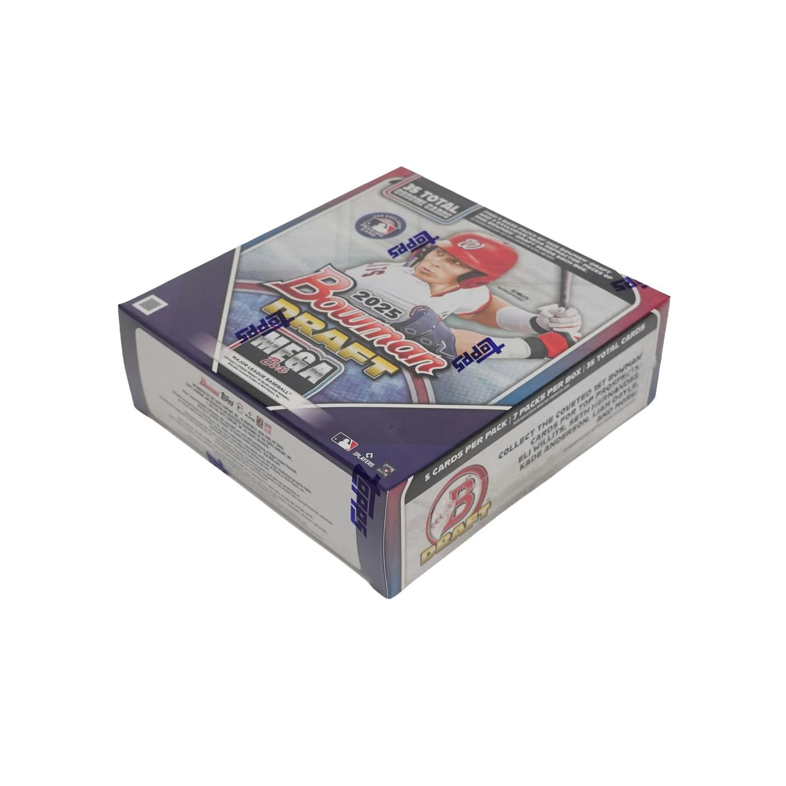 DRAFT - New 2025 Bowman Draft Baseball Mega 20-Box Case