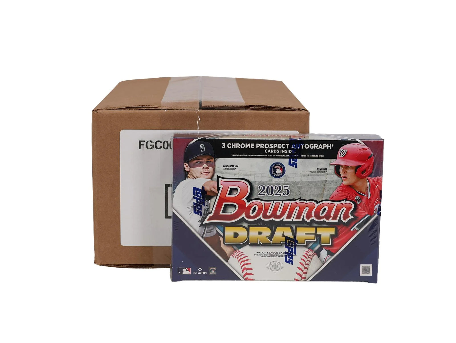 DRAFT - 2025 Bowman Draft Baseball 6-Box Case | Delight Edition