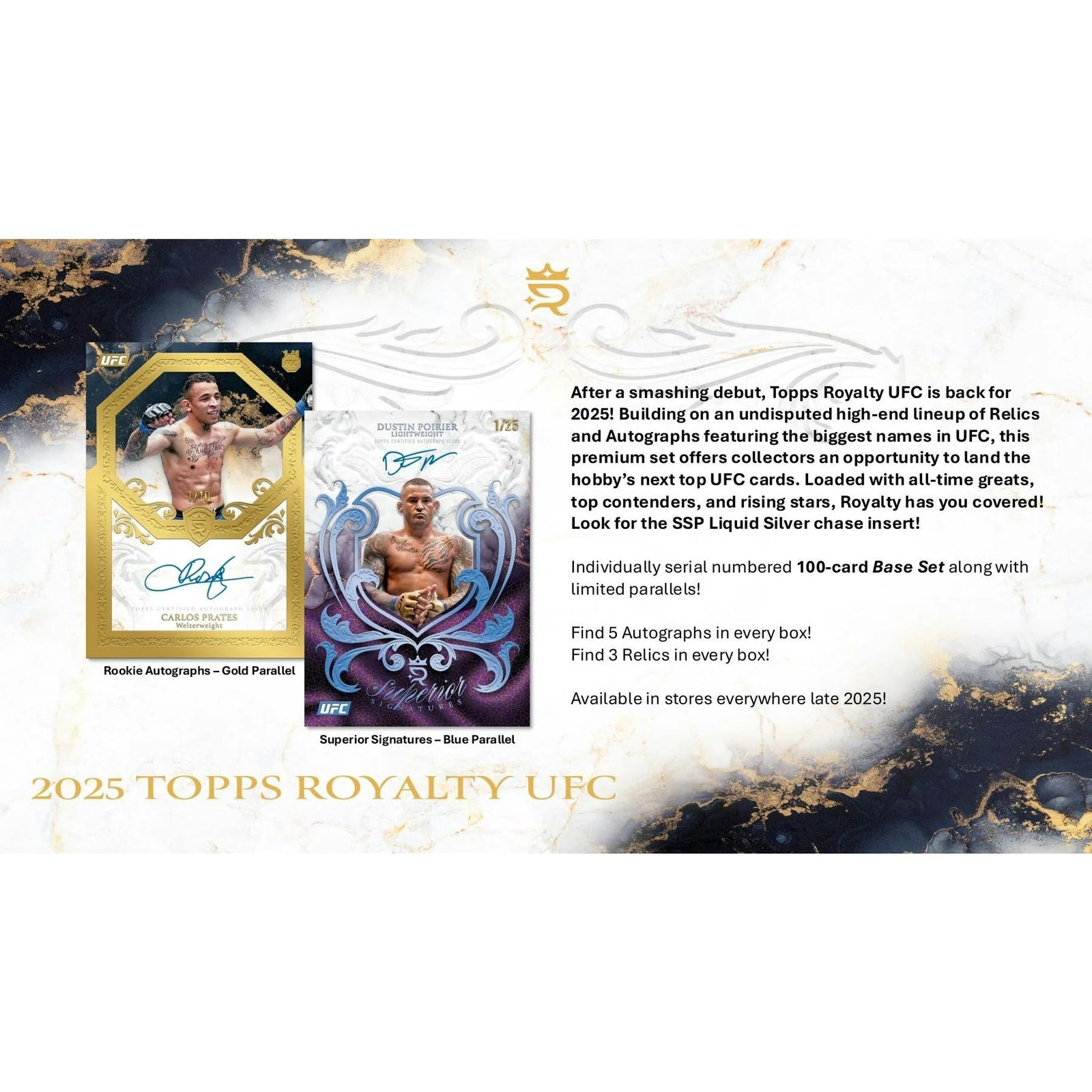 DRAFT - 2025 Topps Royalty UFC Hobby Box | dacardworld:BVCT0KJZ9Y