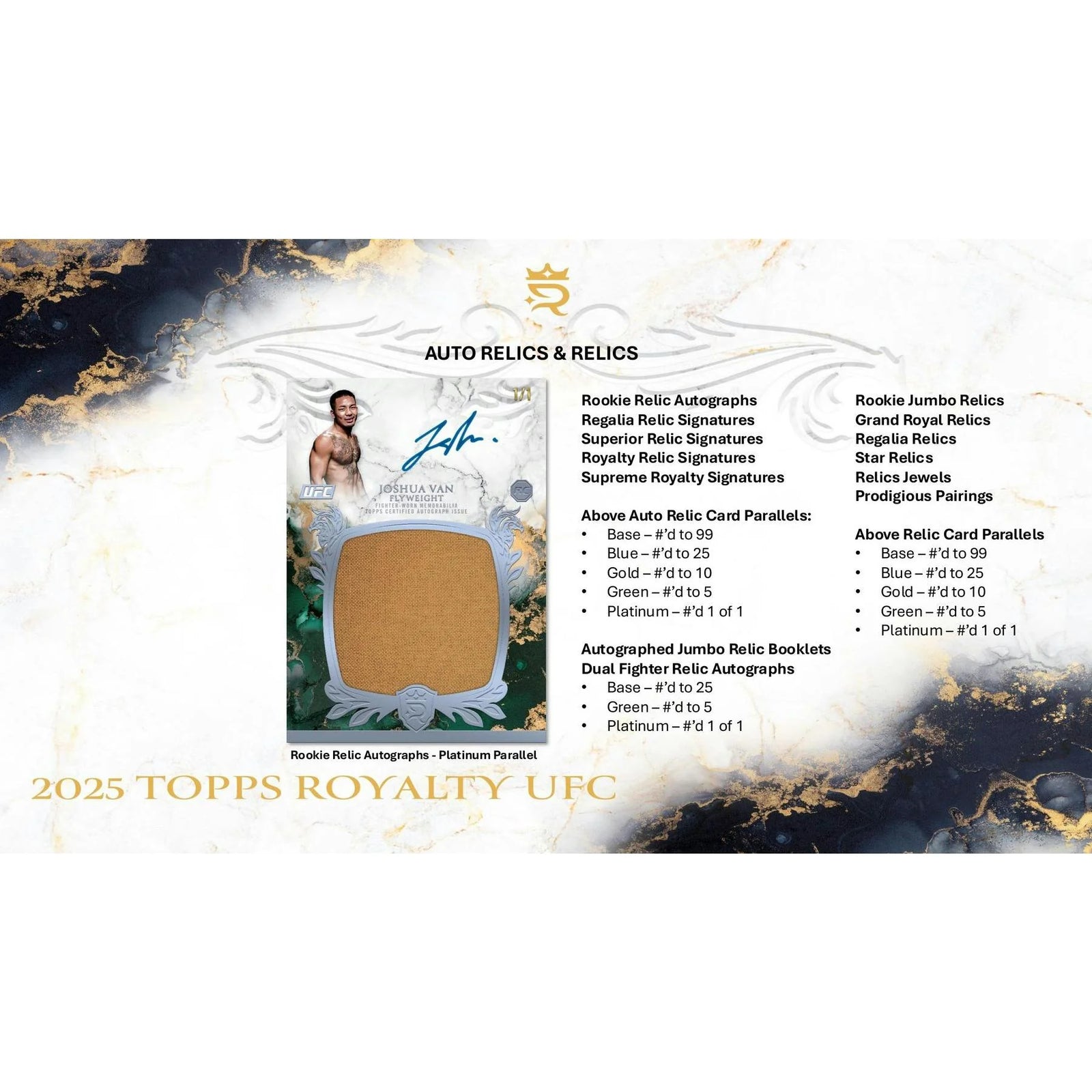 DRAFT - 2025 Topps Royalty UFC Hobby Box | dacardworld:BVCT0KJZ9Y