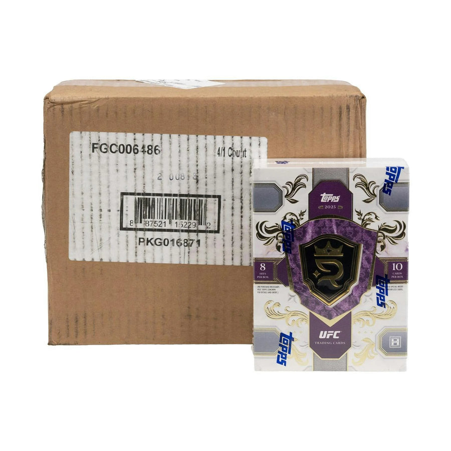 DRAFT - 2025 Topps Royalty UFC Hobby 4-Box Case