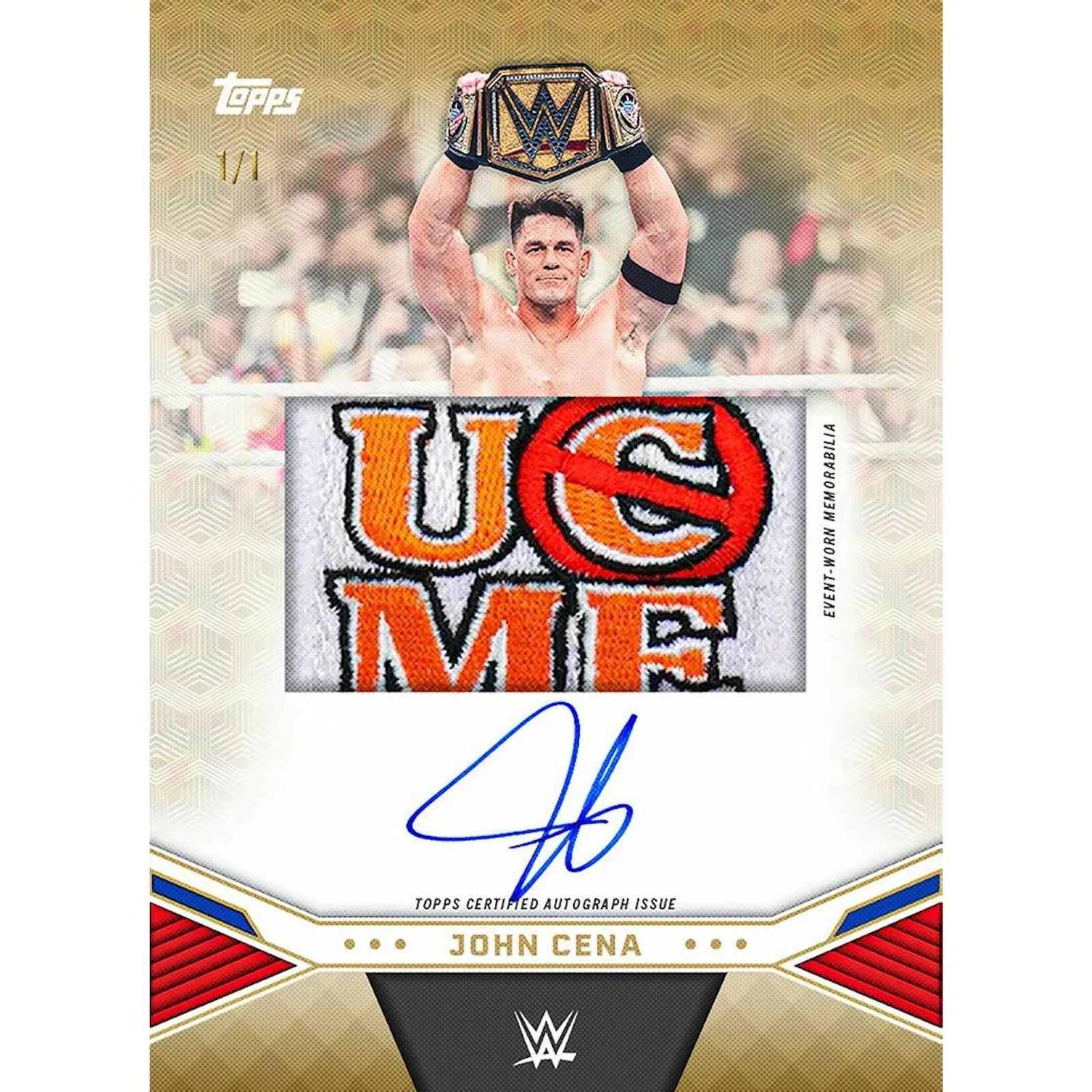 DRAFT - 2025 Topps John Cena Commemorative Collection 10-Box Case
