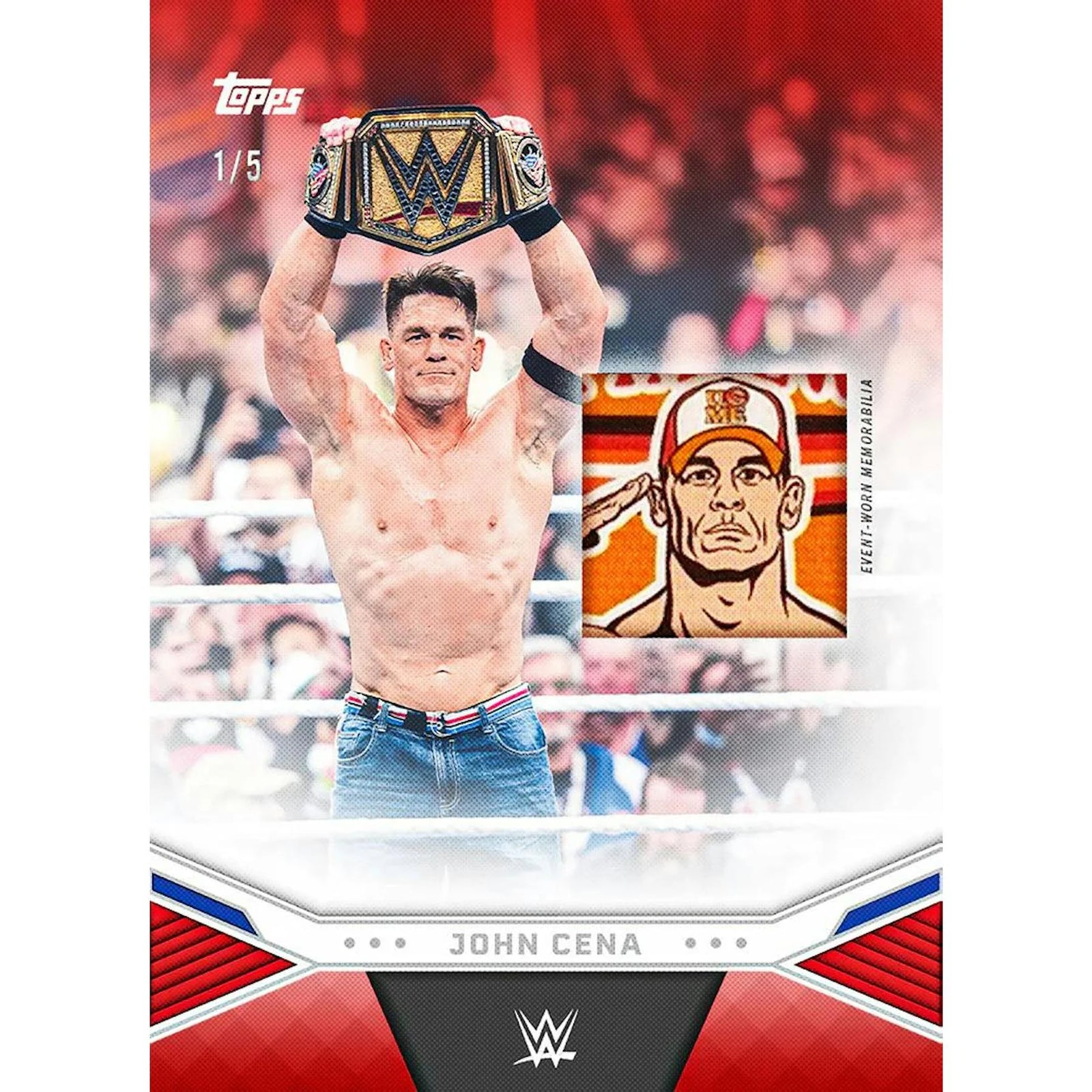 DRAFT - 2025 Topps John Cena Commemorative Collection 10-Box Case
