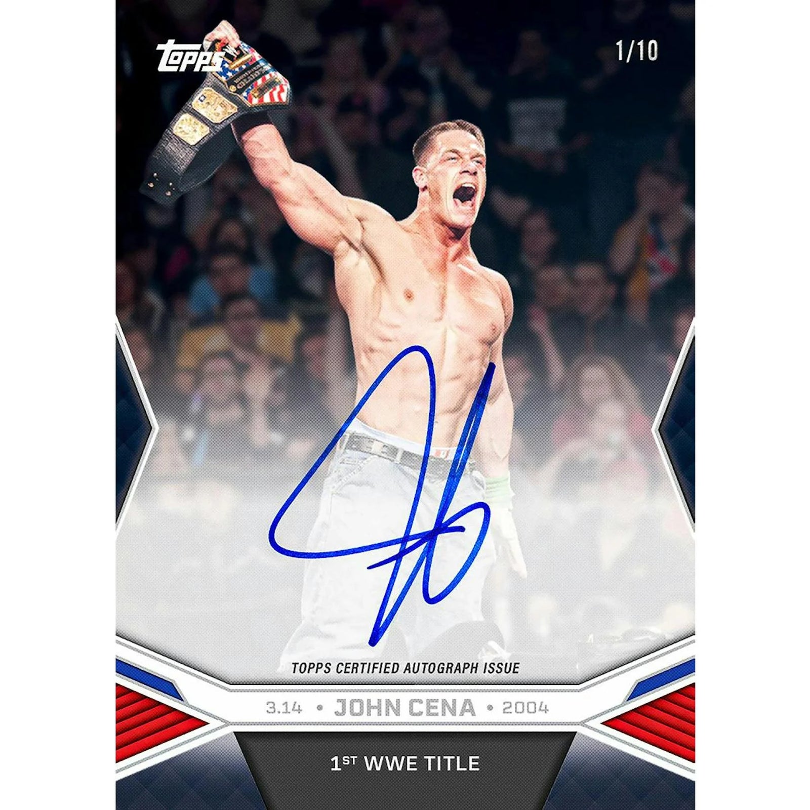 DRAFT - 2025 Topps John Cena Commemorative Collection 10-Box Case