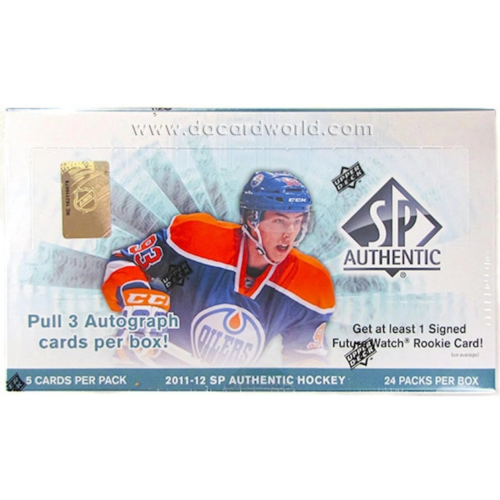 DRAFT - Just In 2011/12 Upper Deck SP Authentic Hockey Hobby Box
