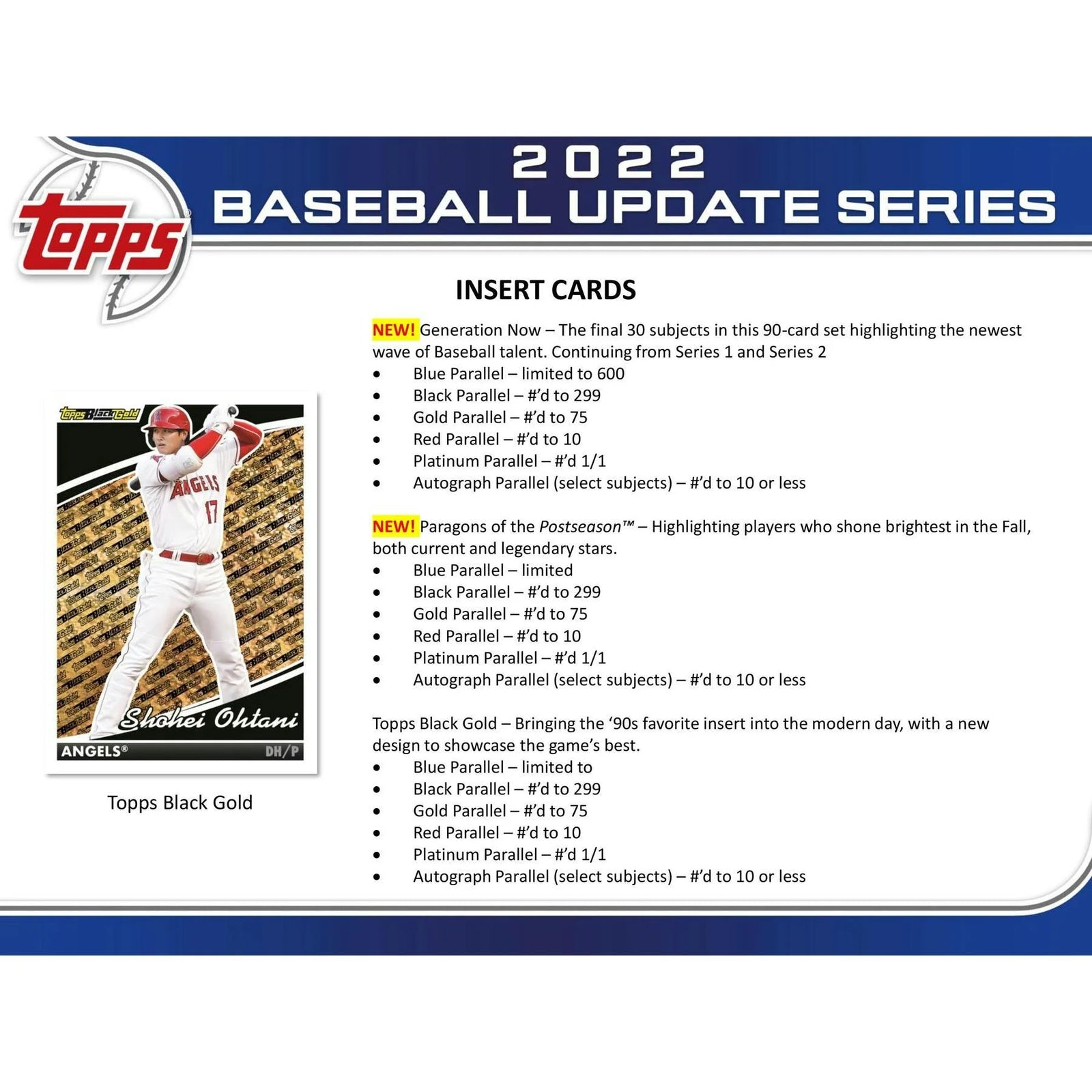 DRAFT - Just In 2022 Topps Update Series Baseball Hobby Box