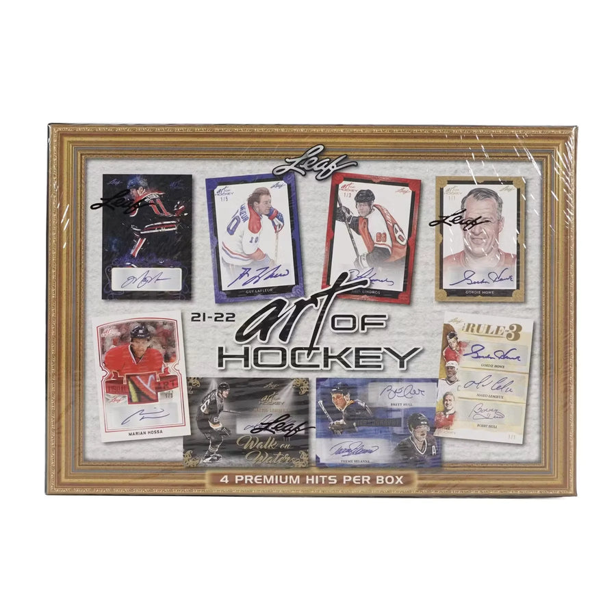 2022-23 Leaf Art of Hockey Hobby Box | Signed Cards (Ships Sealed Only)