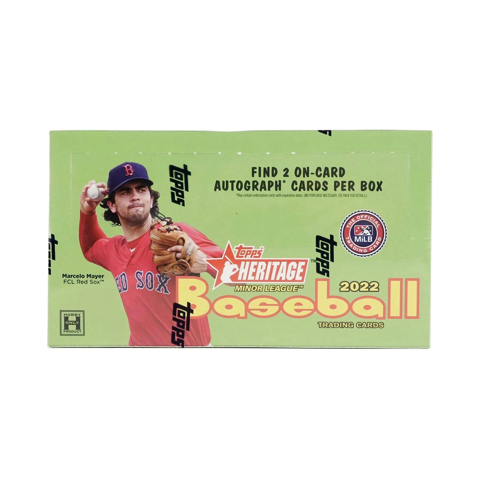 2022 Topps Heritage Minor League Baseball Hobby Box (Ships Sealed Only)