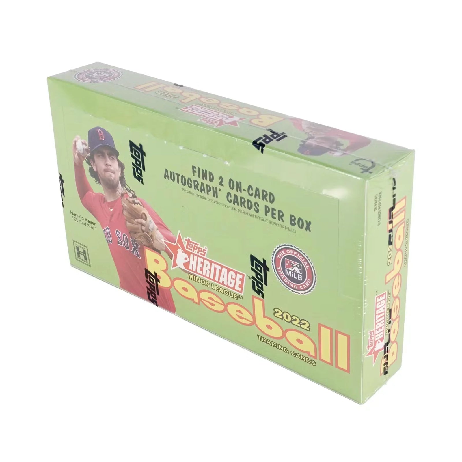 2022 Topps Heritage Minor League Baseball Hobby Box (Ships Sealed Only)