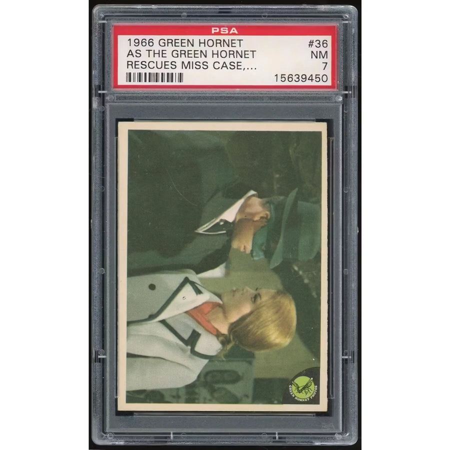 1966 Donruss Green Hornet #36 As the Green Hornet Card | PSA 7
