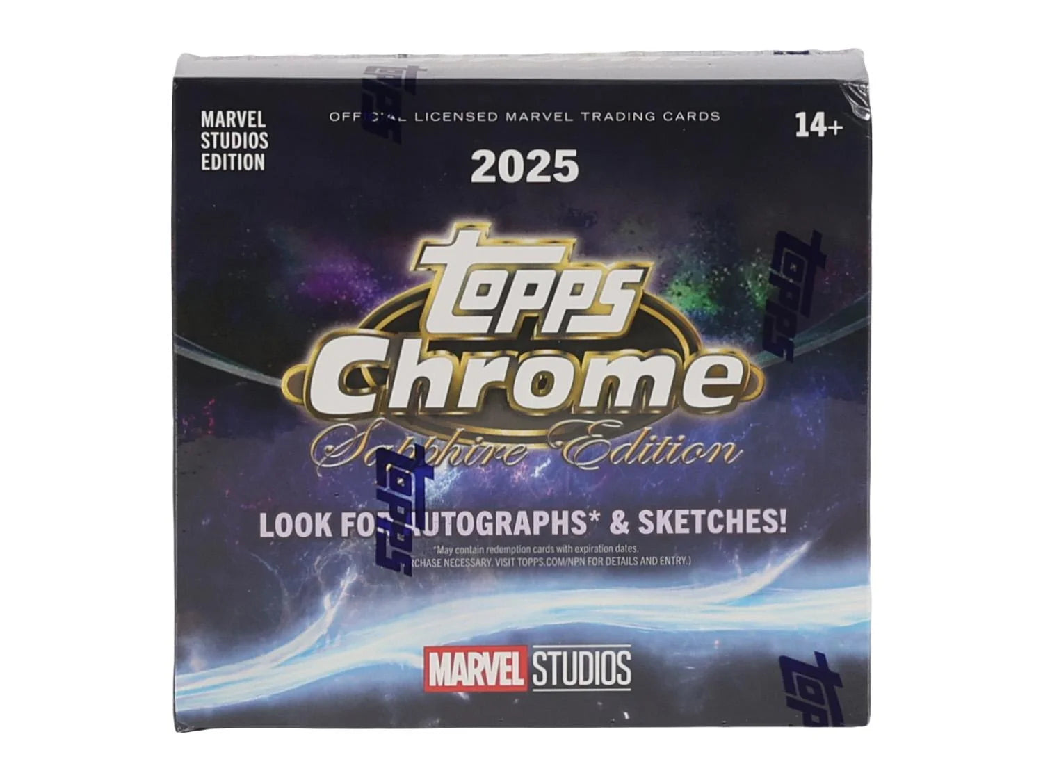 DRAFT - 2025 Topps Marvel Studios Chrome Sapphire Edition Hobby Box