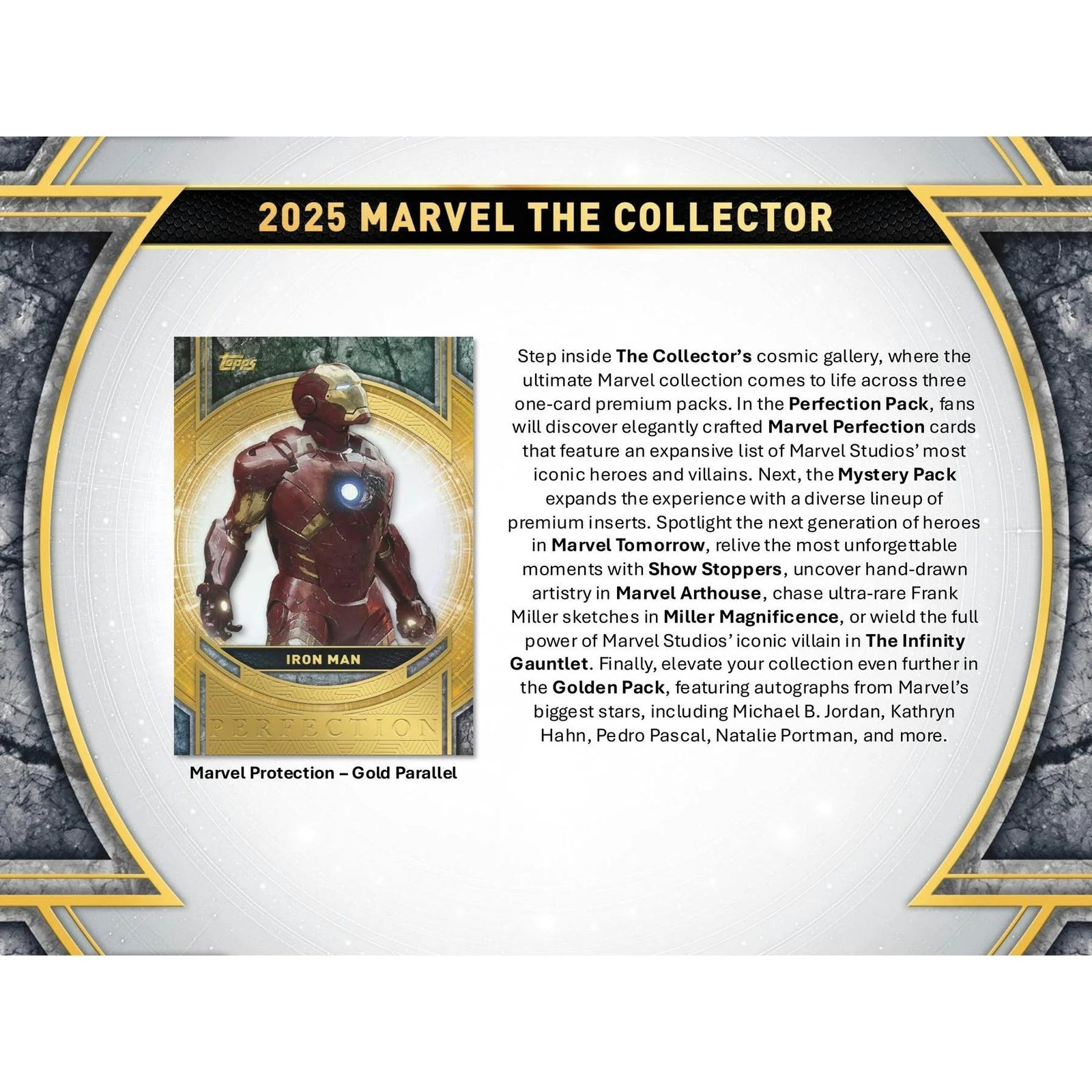 DRAFT - 2025 Topps Marvel The Collector Hobby 4-Box Case