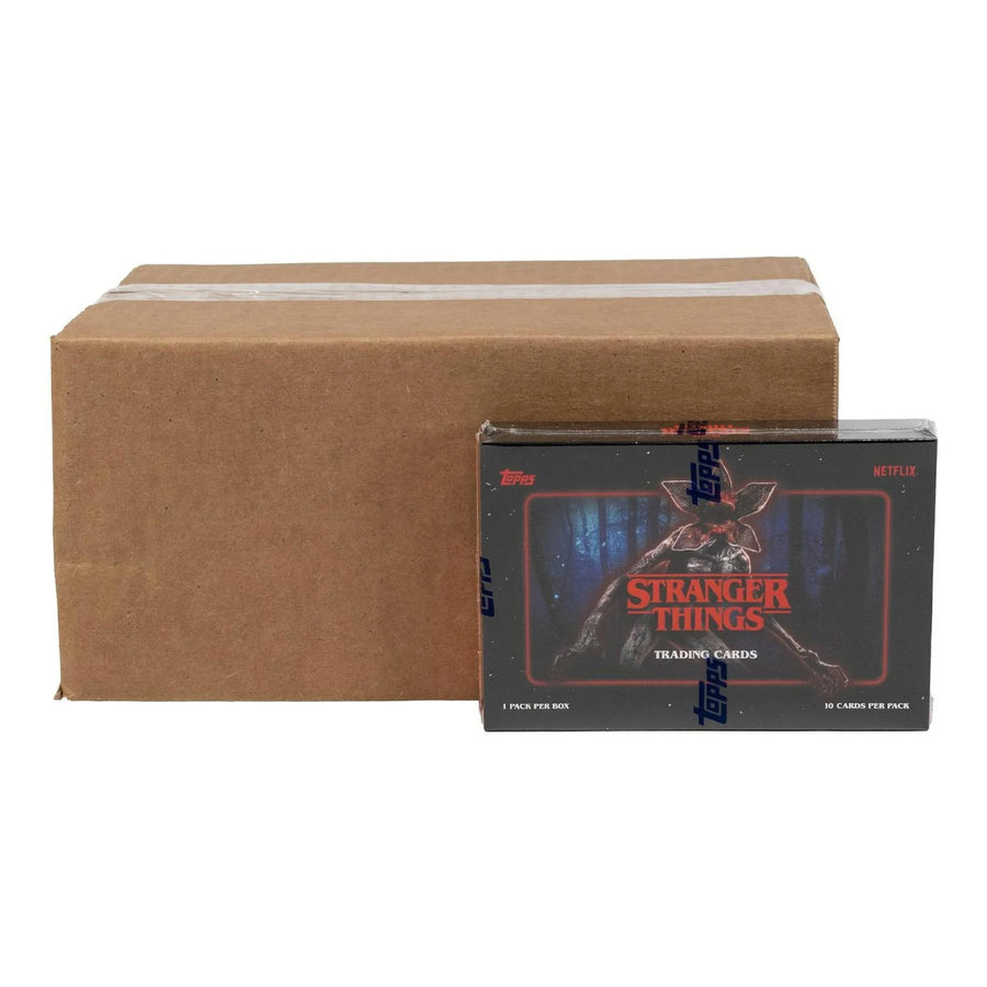 DRAFT - 2025 Topps Stranger Things Hobby 10-Box Case | Entertainment Cards