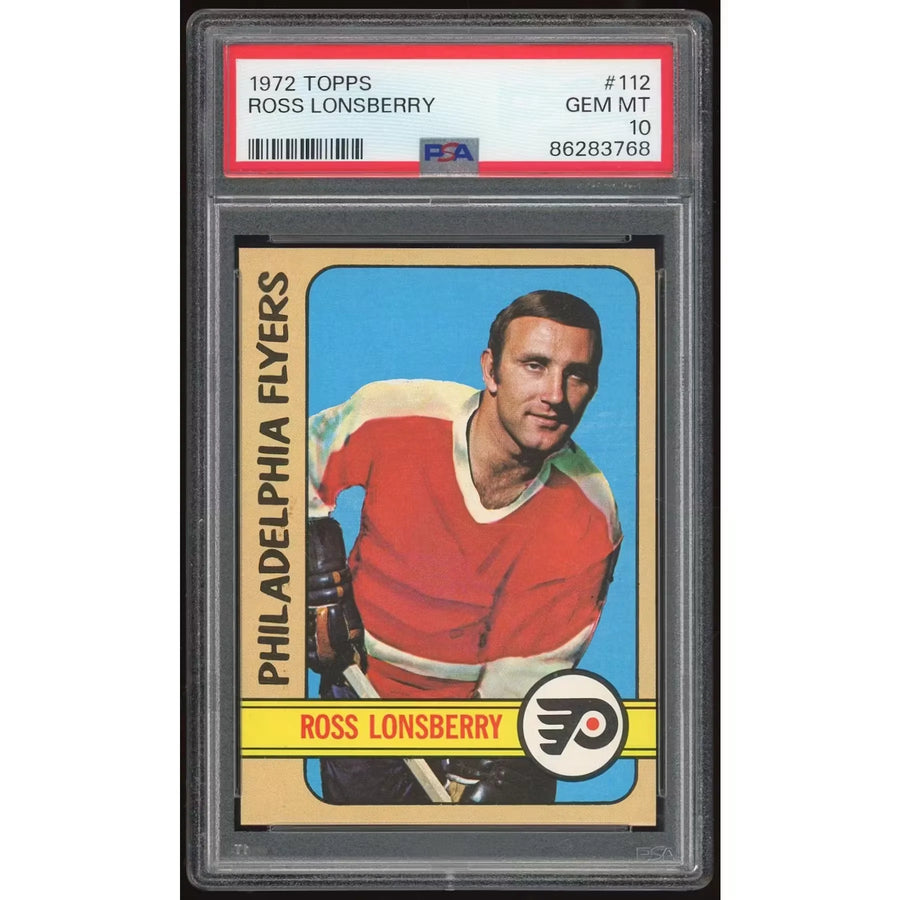 1972-73 Topps #112 Ross Lonsberry | PSA 10