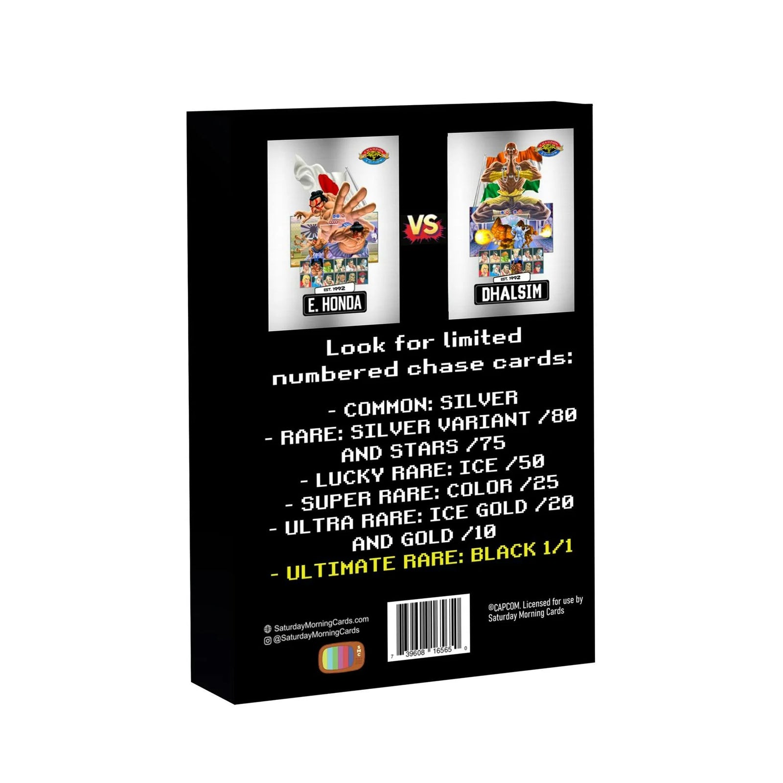 DRAFT - Street Fighter 2 Volume 4 Hobby Box | E. Honda vs Dhalsim