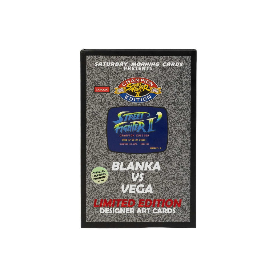 DRAFT - Street Fighter 2 Volume 5 Blanka Vs. Vega Hobby Box | Saturday Morning Cards